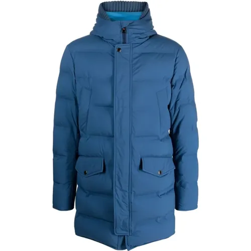 Down Jackets, male, , Size: XL Padded Hooded Coat - Kired - Modalova