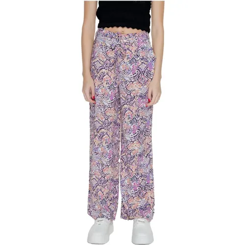 Palazzo Wide Leg Pants , Damen, Größe: M - Only - Modalova