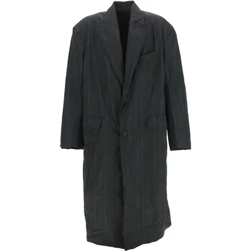 Oversized Nylon Trench Coat , male, Sizes: M - Balenciaga - Modalova