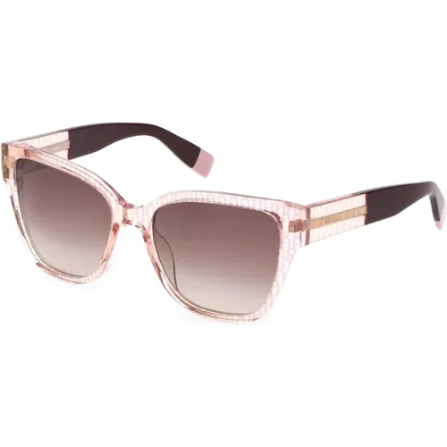 Stylish Sunglasses Sfu592 , female, Sizes: 54 MM - Furla - Modalova