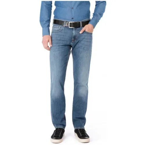 The Straight NY Mid Used Jeans , male, Sizes: W31 - 7 For All Mankind - Modalova