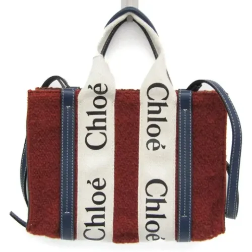 Pre-owned Wool handbags , female, Sizes: ONE SIZE - Chloé Pre-owned - Modalova