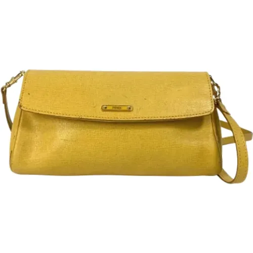 Pre-owned Cross Body Bags, female, , Size: ONE SIZE Pre-owned Leather fendi-bags - Fendi Vintage - Modalova