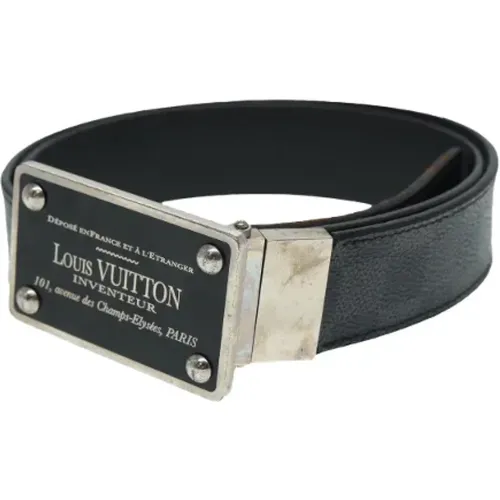 Pre-owned Leather belts , female, Sizes: ONE SIZE - Louis Vuitton Vintage - Modalova