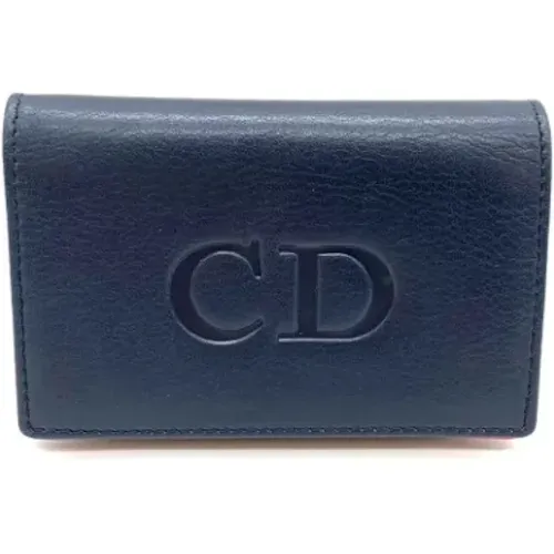 Pre-owned Leather wallets , female, Sizes: ONE SIZE - Dior Vintage - Modalova