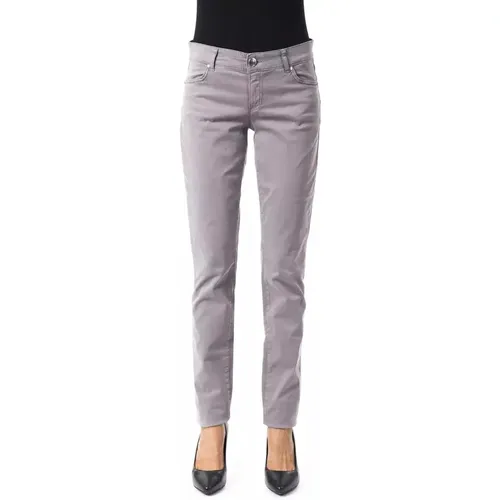 Graue Baumwoll Jeans & Hose mit Taschen , Damen, Größe: W30 - Byblos - Modalova