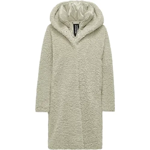 Faux Fur Shearling Jacket , female, Sizes: 2XL, 3XL, XL, L - BomBoogie - Modalova