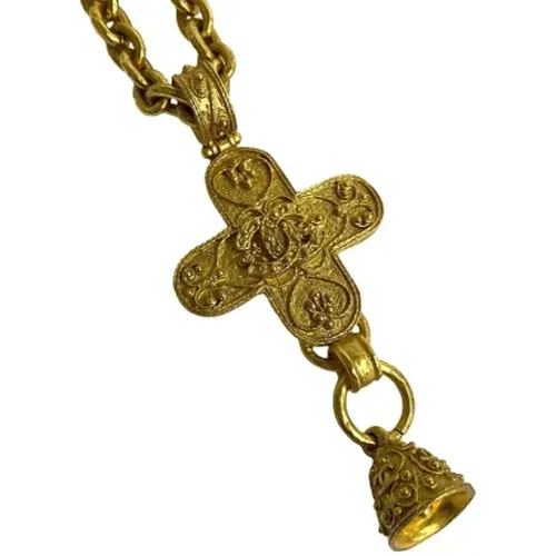 Pre-owned Jewellery, female, , Size: ONE SIZE Pre-owned Metal chanel-jewelry - Chanel Vintage - Modalova