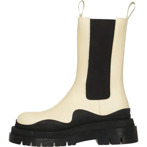 Sti.pel S.gom Vegetal Calfskin Boots , female, Sizes: 6 UK - Bottega Veneta - Modalova