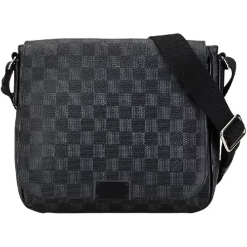 Pre-owned Shoulder Bags, male, , Size: ONE SIZE Pre-owned Canvas louis-vuitton-bags - Louis Vuitton Vintage - Modalova