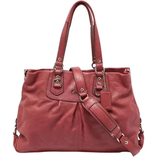 Pre-owned Leather totes , female, Sizes: ONE SIZE - Coach Pre-owned - Modalova