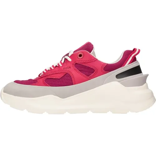 Sneakers Fuchsia , Herren, Größe: 37 EU - D.A.T.E. - Modalova