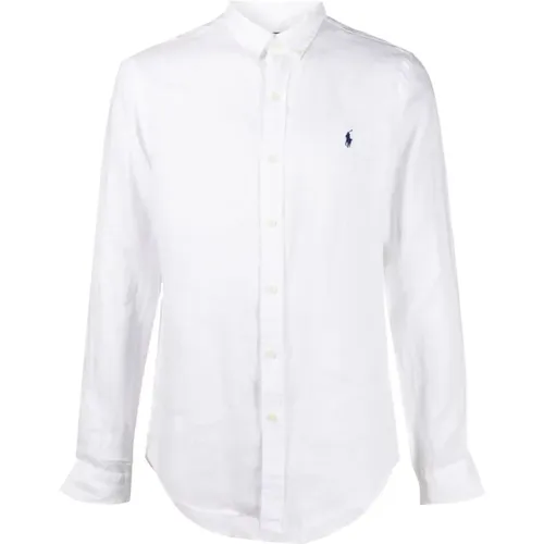 Long Sleeve Sport Shirt , male, Sizes: M, XL, L, 2XL - Polo Ralph Lauren - Modalova