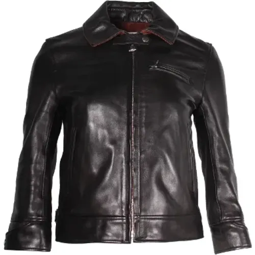 Pre-owned Jackets, female, , Size: XS Pre-owned Leather outerwear - Acne Studios Pre-owned - Modalova