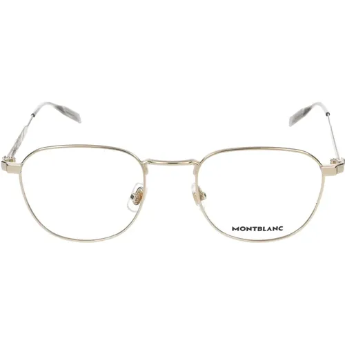 Stylish Eyeglasses Mb0230O , male, Sizes: 51 MM - Montblanc - Modalova