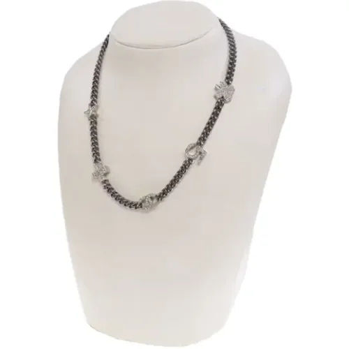 Pre-owned Jewellery, female, , Size: ONE SIZE Pre-owned Silver chanel-jewelry - Chanel Vintage - Modalova