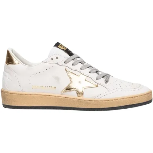 Sneakers aus gebrauchtem Effektleder , Damen, Größe: 41 EU - Golden Goose - Modalova