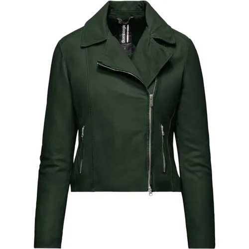 Soft Leather Jacket - Essential and Bold , female, Sizes: 2XL, S, M, XL, L, XS - BomBoogie - Modalova