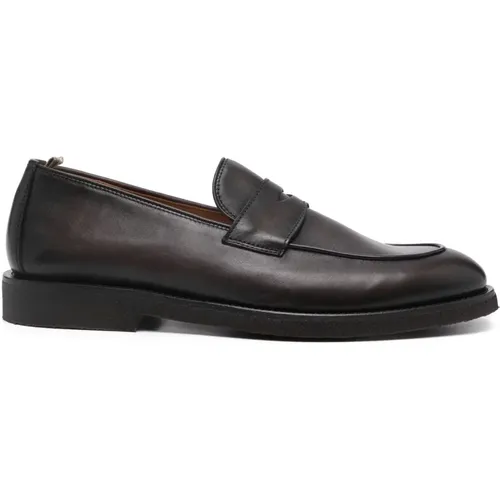 Flexi 101 Leather Loafers , male, Sizes: 11 UK, 10 UK, 8 UK - Officine Creative - Modalova