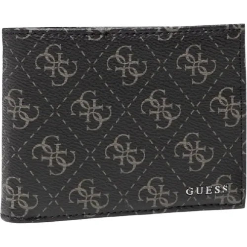 Wallets & Cardholders, male, , Size: ONE SIZE Wallet with Coin Pocket - Guess - Modalova