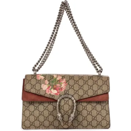 Pre-owned Shoulder Bags, female, , Size: ONE SIZE Pre-owned Canvas gucci-bags - Gucci Vintage - Modalova