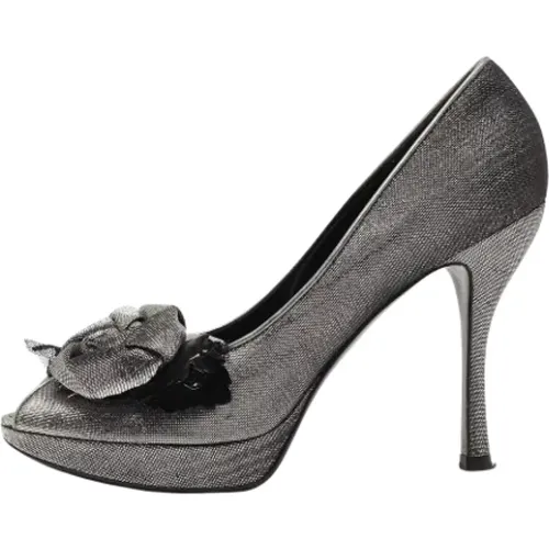Pre-owned Stoff heels - Louis Vuitton Vintage - Modalova