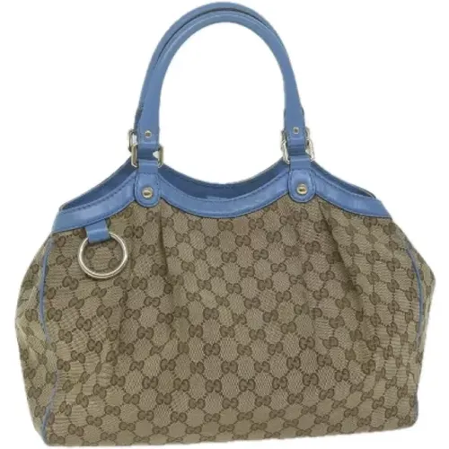 Pre-owned Canvas gucci-bags , female, Sizes: ONE SIZE - Gucci Vintage - Modalova