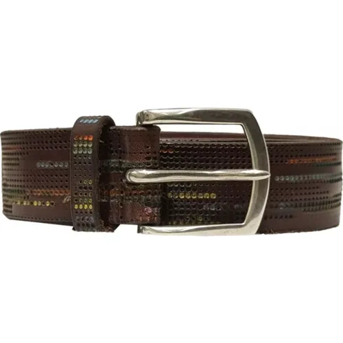 Belts, male, , Size: 95 CM Leather Belt - Orciani - Modalova