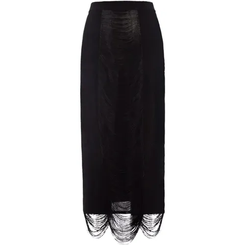 Skirts with Metallic Fibre , female, Sizes: M, S - alexander mcqueen - Modalova
