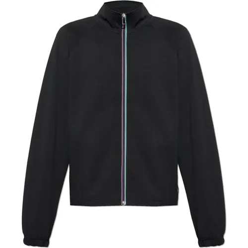 Zip-throughs, male, , Size: 2XL Sweatshirt with stand-up collar - PS By Paul Smith - Modalova