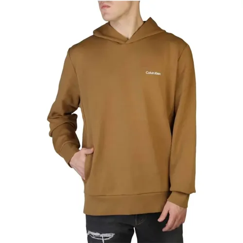 Herren Baumwoll-Sweatshirt , Herren, Größe: XL - Calvin Klein - Modalova