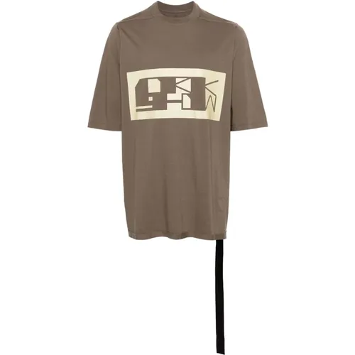 T-Shirts , male, Sizes: L, M, 2XL - Rick Owens - Modalova