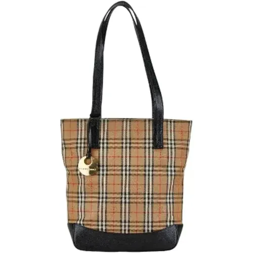 Pre-owned Tote Bags, female, , Size: ONE SIZE Pre-owned Canvas totes - Burberry Vintage - Modalova