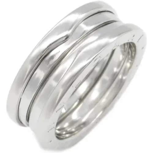 Pre-owned Jewellery, female, , Size: ONE SIZE Pre-owned White Gold rings - Bvlgari Vintage - Modalova