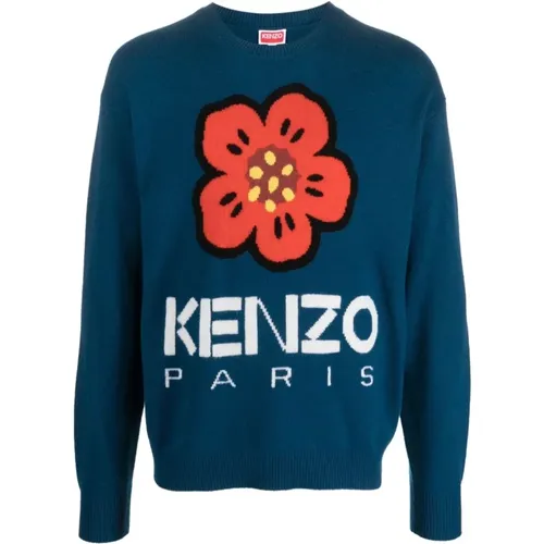 Men's Clothing Knitwear Aw22 , male, Sizes: L - Kenzo - Modalova