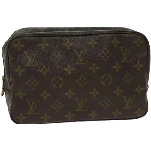 Pre-owned Canvas clutches , female, Sizes: ONE SIZE - Louis Vuitton Vintage - Modalova