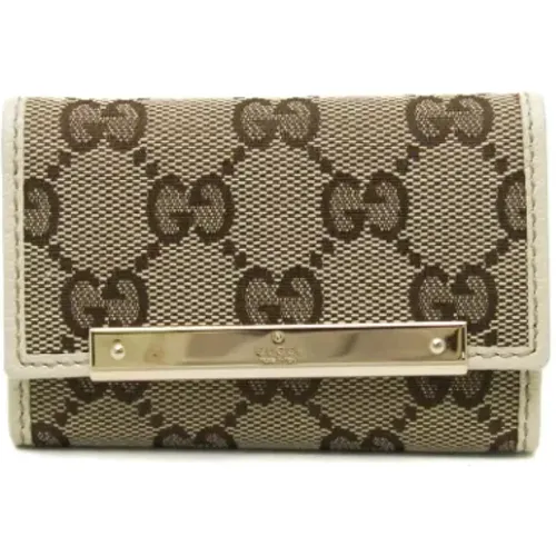 Pre-owned Accessories, female, , Size: ONE SIZE Pre-owned Fabric key-holders - Gucci Vintage - Modalova