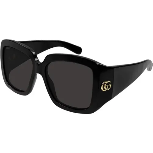 Mysteriöse und bezaubernde Sonnenbrille für Damen , Damen, Größe: 52 MM - Gucci - Modalova
