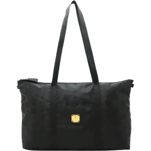 Pre-owned Tote Bags, female, , Size: ONE SIZE Pre-owned Nylon shoulder-bags - MCM Pre-owned - Modalova