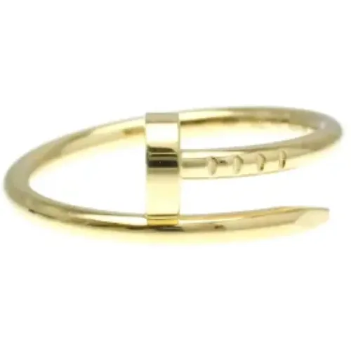 Pre-owned Jewellery, female, , Size: ONE SIZE Pre-owned Gold rings - Cartier Vintage - Modalova