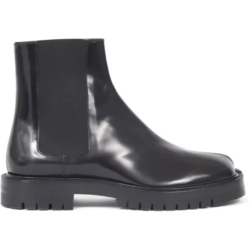 Signature Logo Slip-On Boots , male, Sizes: 11 UK, 6 UK, 7 UK - Maison Margiela - Modalova