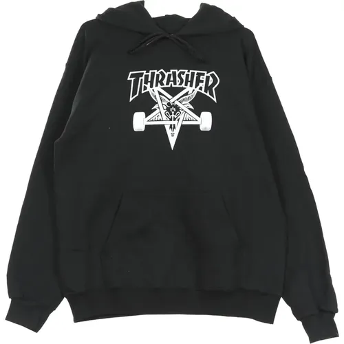 Hoodies, unisex, , Size: S Skategoat Hood Sweatshirt /White - Thrasher - Modalova