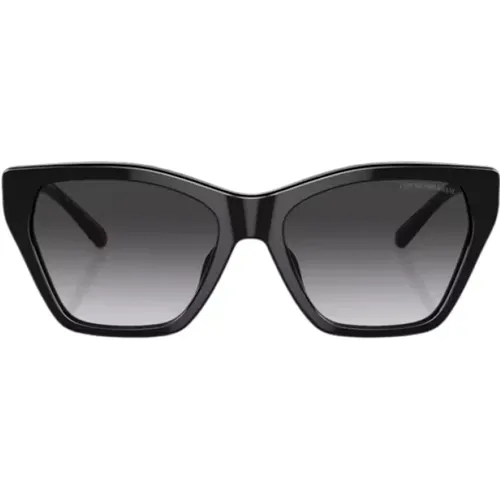 Geometric Cat Eye Sunglasses - Nero , female, Sizes: ONE SIZE - Emporio Armani - Modalova