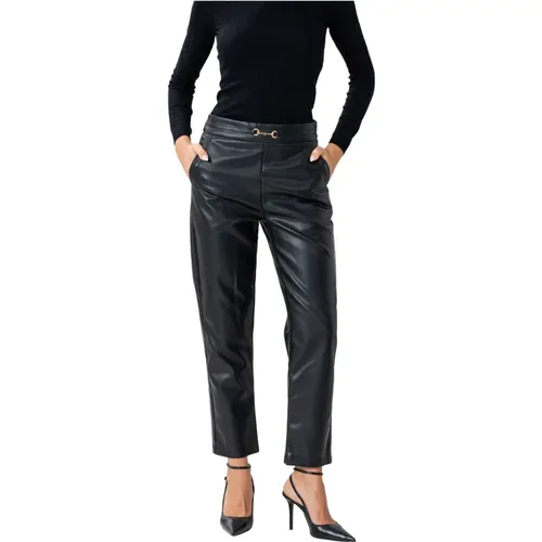 Slim-fit Trousers, female, , Size: XL Ecopelle Ararurax Trousers - Kocca - Modalova