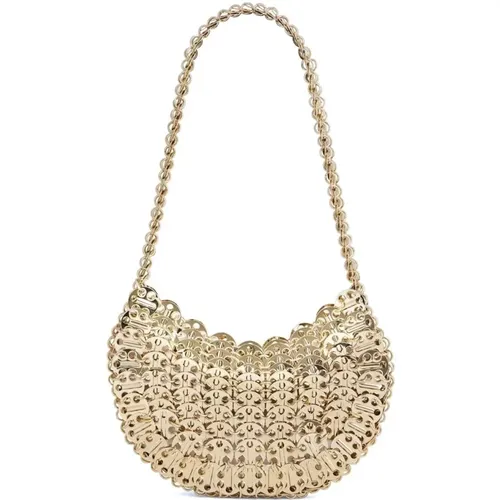 Golden Moon Bag - Carry a Piece of History , female, Sizes: ONE SIZE - Paco Rabanne - Modalova