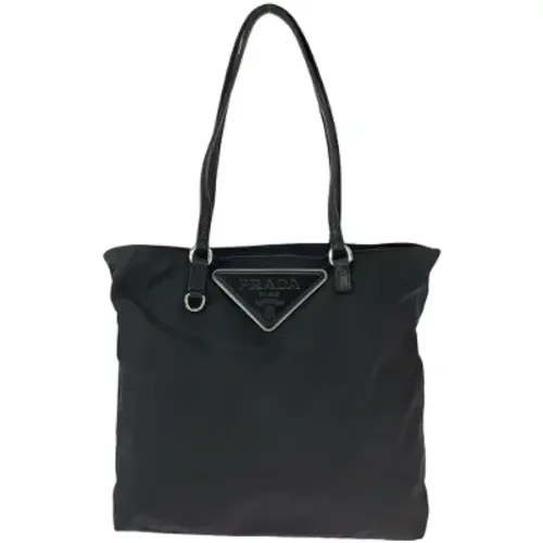 Pre-owned Tote Bags, female, , Size: ONE SIZE Pre-owned Canvas totes - Prada Vintage - Modalova