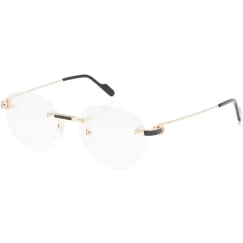 Ct0517O 001 Optical Frame , unisex, Sizes: 51 MM - Cartier - Modalova