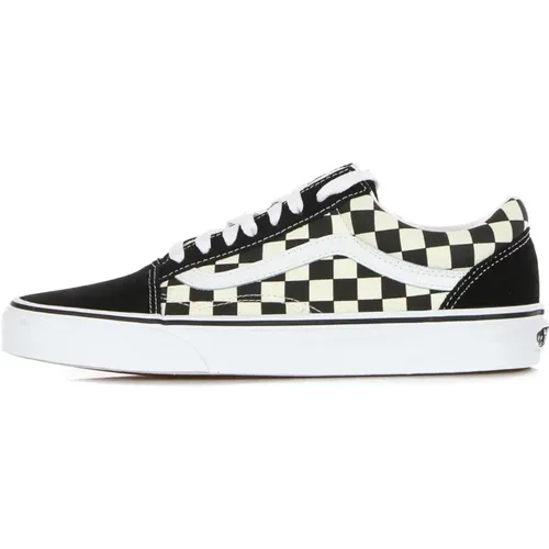 Sneakers, male, , Size: 2 US Classic Checkered Low Top Sneakers - Vans - Modalova