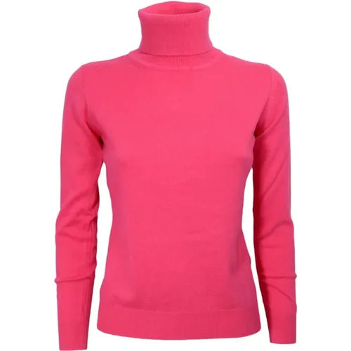 Classic Turtleneck , female, Sizes: XS, M, XL - Cashmere Company - Modalova