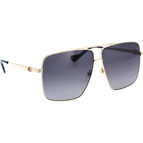 Stylish Gradient Lens Sunglasses , female, Sizes: 63 MM - Gucci - Modalova